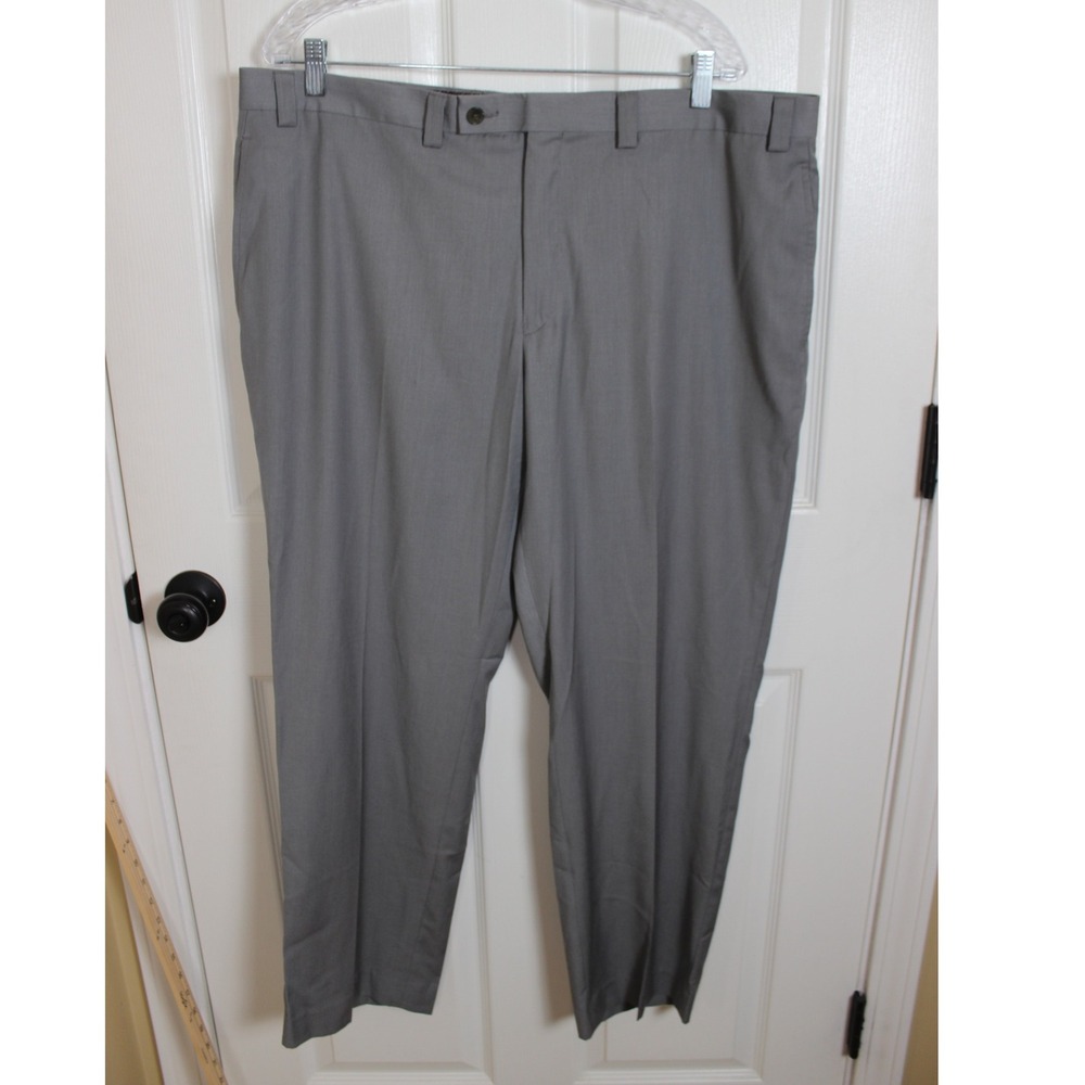 Calvin Klein Men's Gray Dress Pants Size 40x30 Classic Fit Business Casual